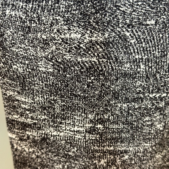 Sz 6 Lululemon Wunder Under full length 26” black white print Hi-Rise 7/8 Tight - Picture 5 of 8